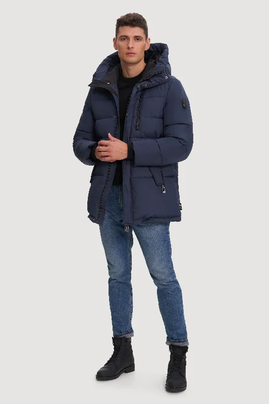 urban style cropped puffer jacket -Noah