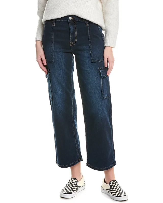 ladies' ankle-length skinny jeans -HUDSON Jeans Rosalie Europa Wide Leg Cargo Jean