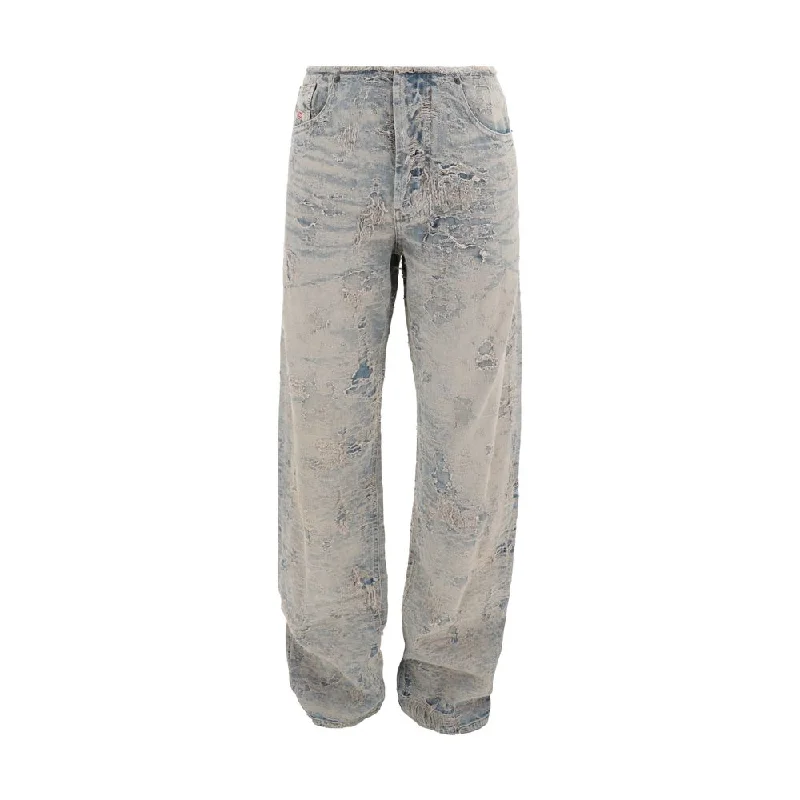 cropped kick-flare jeans for women -Diesel Women's Jeans