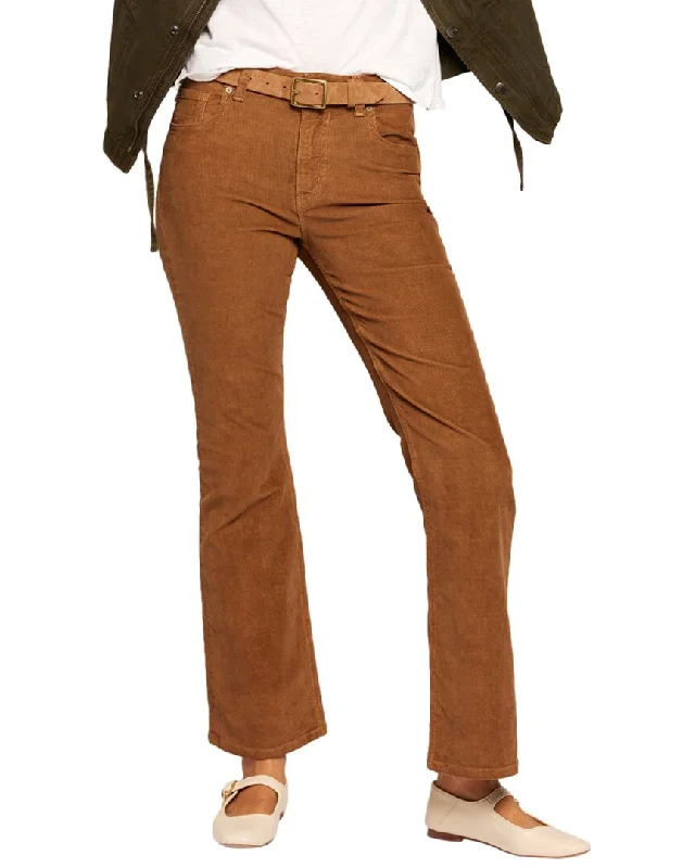 stretch slim fit jeans for women -Current/Elliott Caramel The Signature Bootcut Jean