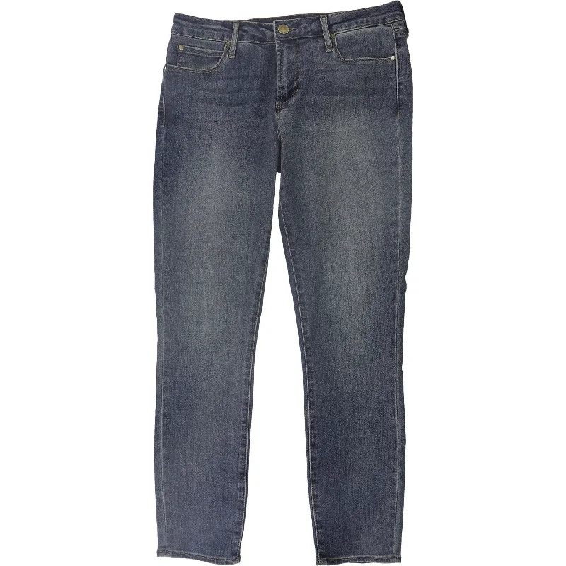 ladies' dark wash denim jeans -Articles Of Society Womens Carly Cropped Jeans