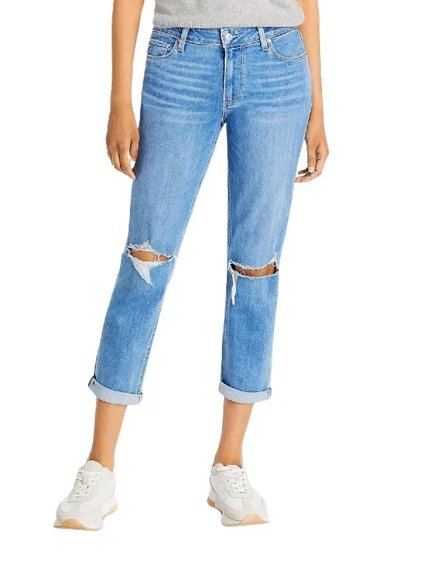 comfy mid-rise casual jeans for women -Brigitte Boyfriend Jeans In Ratatouille