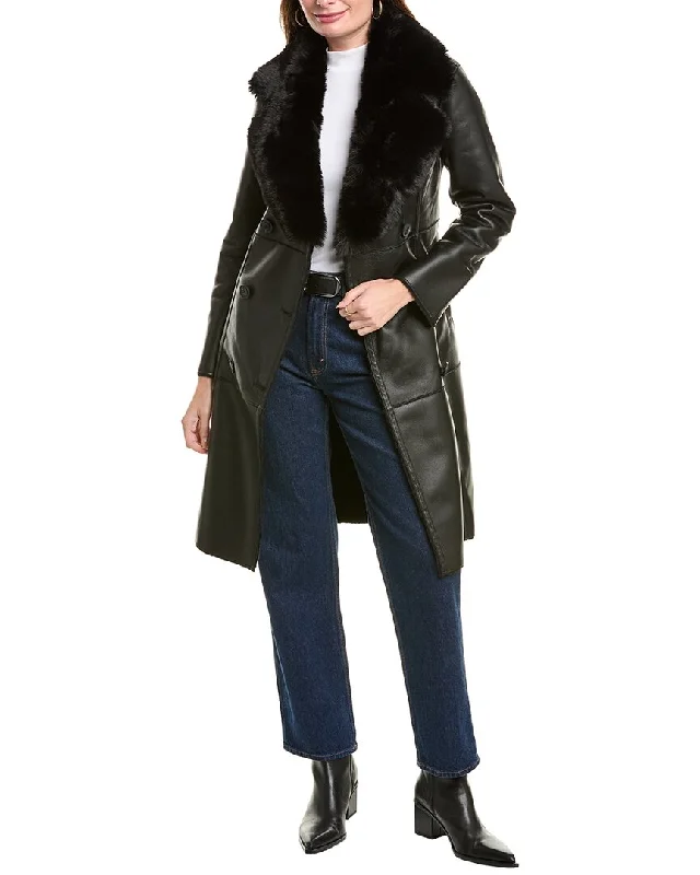 versatile casual coat for women -La Fiorentina Long Coat