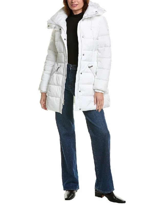 warm shearling coat for women -Laundry by Shelli Segal Jacket