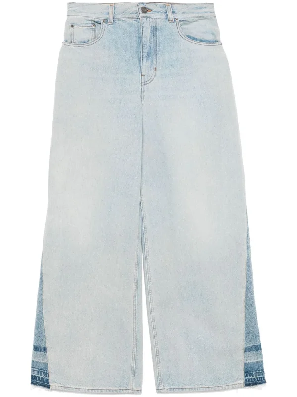 women's slouchy baggy jeans -Chloè Women's Jeans Clear blue