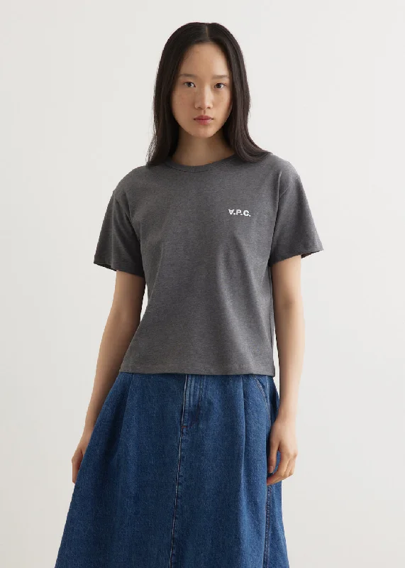 women's short sleeve t-shirt -Boxy Petit VPC T-Shirt