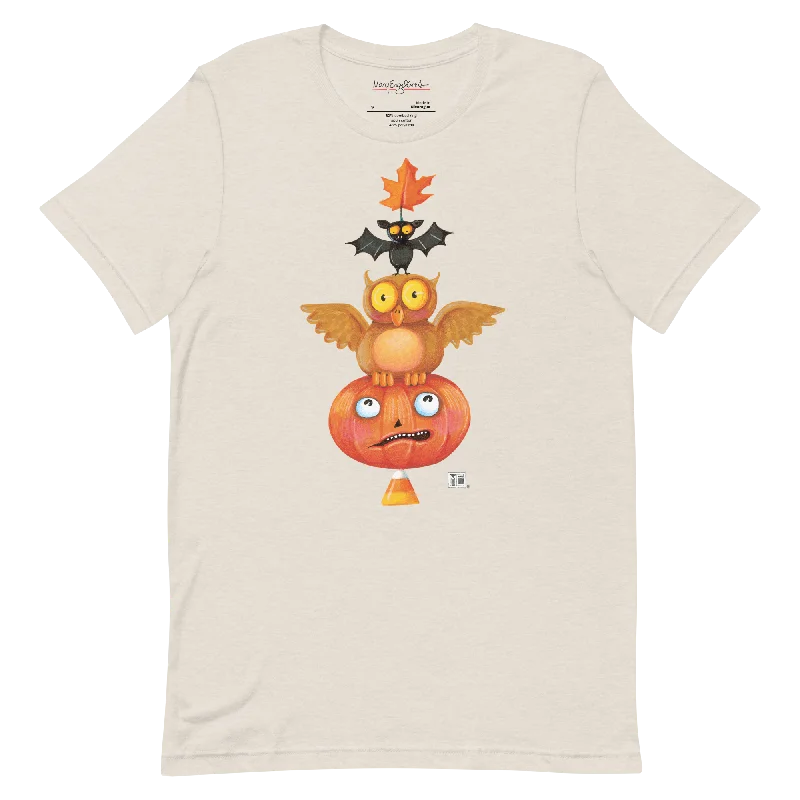 women's seamless short sleeve tee -Halloween Totem Unisex T-Shirt