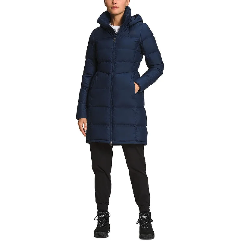 ladies' long hooded winter coat -The North Face Womens Down Cold Weather Parka Coat