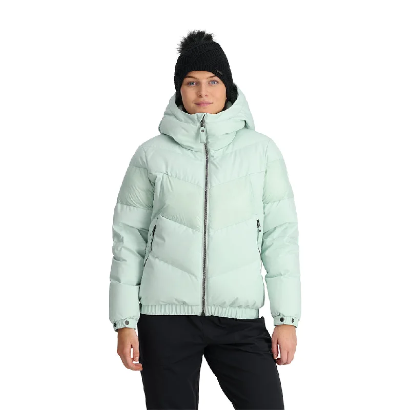 cozy teddy coat for ladies -Womens Eastwood - Wintergreen