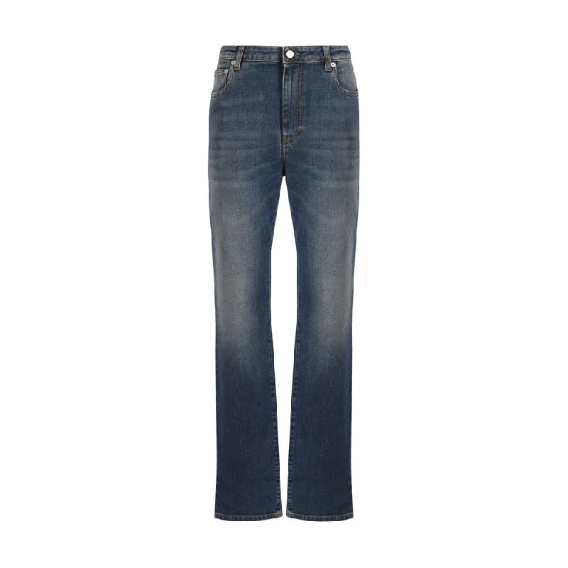 stylish high-rise cigarette jeans -Fabiana Filippi Women's Jeans