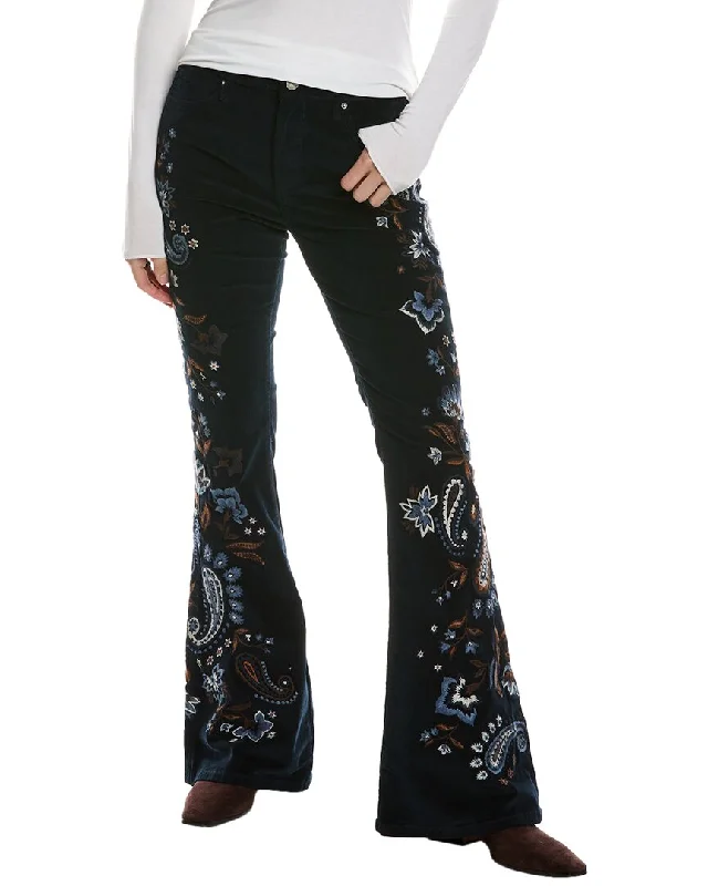 ripped high-waisted jeans for women -Driftwood Farrah Pant