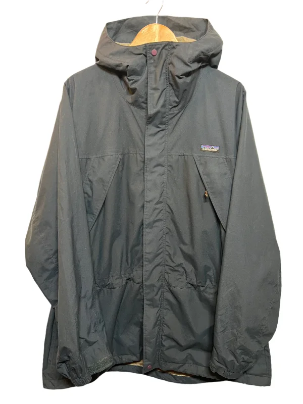 women's lightweight jacket -Patagonia Women's Navy Raincoat (Size L)