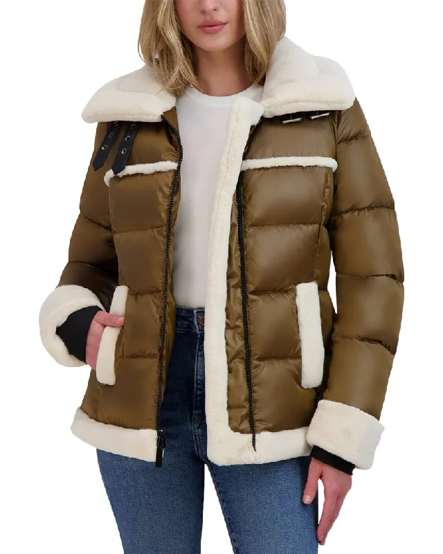 ladies' puffer jacket -Laundry by Shelli Segal Jacket