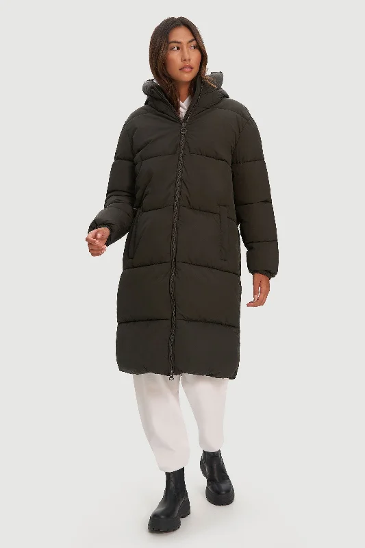 women's fur-trimmed parka -Ramona