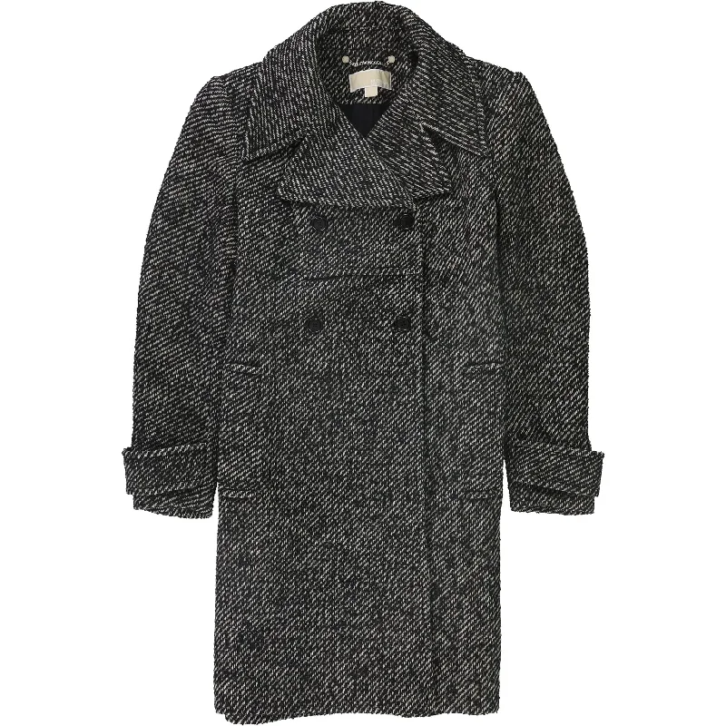 versatile trench coat for ladies -Michael Kors Womens Wool Blend Coat