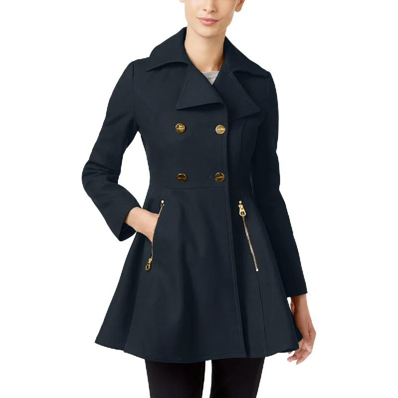 women's elegant cape coat -Laundry by Shelli Segal Womens Fall Long Military Jacket