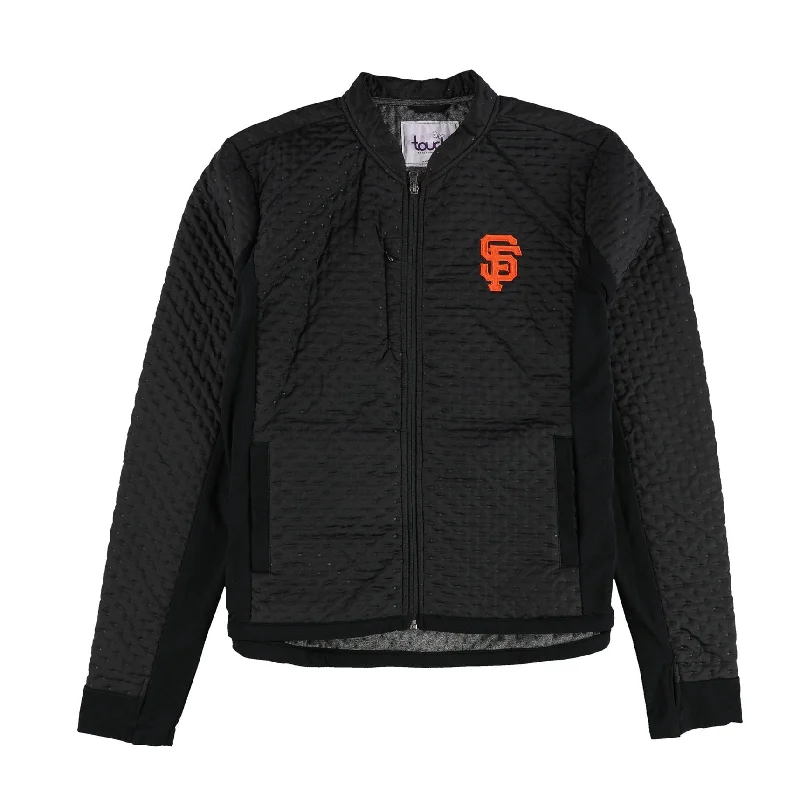 women's classic pea coat -Touch Womens San Francisco Giants Jacket, Black, XX-Large