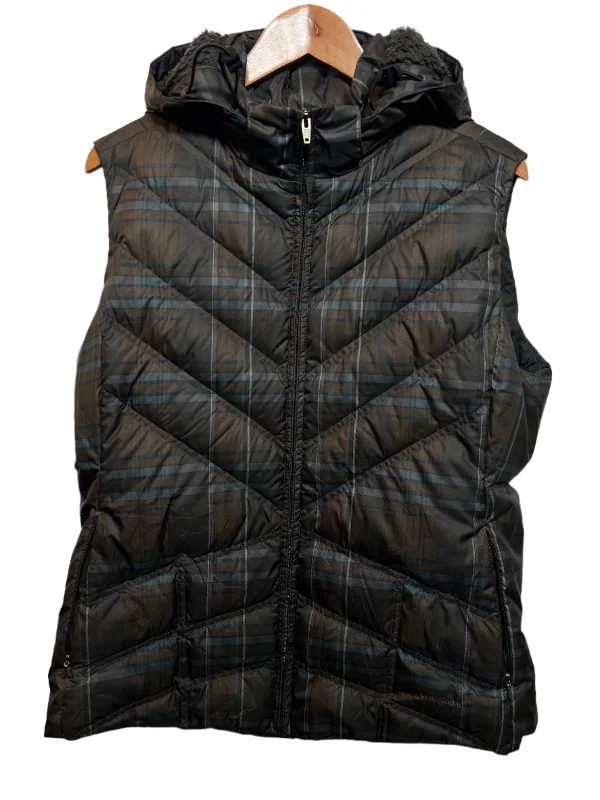 women's fur-trimmed parka -Patagonia Women's Patterned Gilet (Size XL)