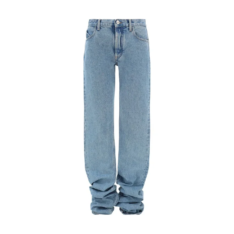 women's wide-leg denim trousers -The Attico Women's Jeans