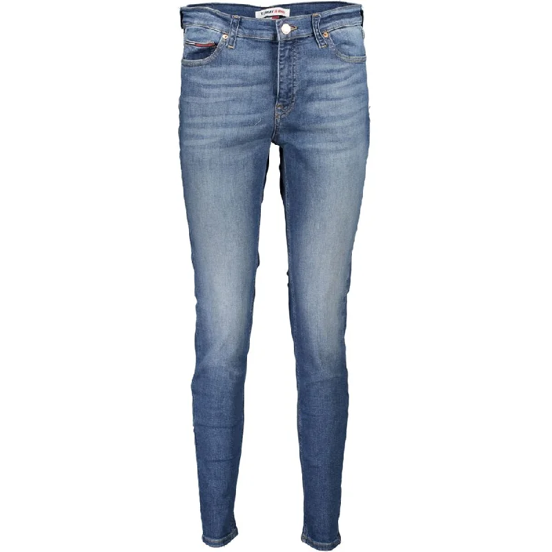 women's flared bell-bottom jeans -Tommy Hilfiger  Cotton Jeans & Women's Pant