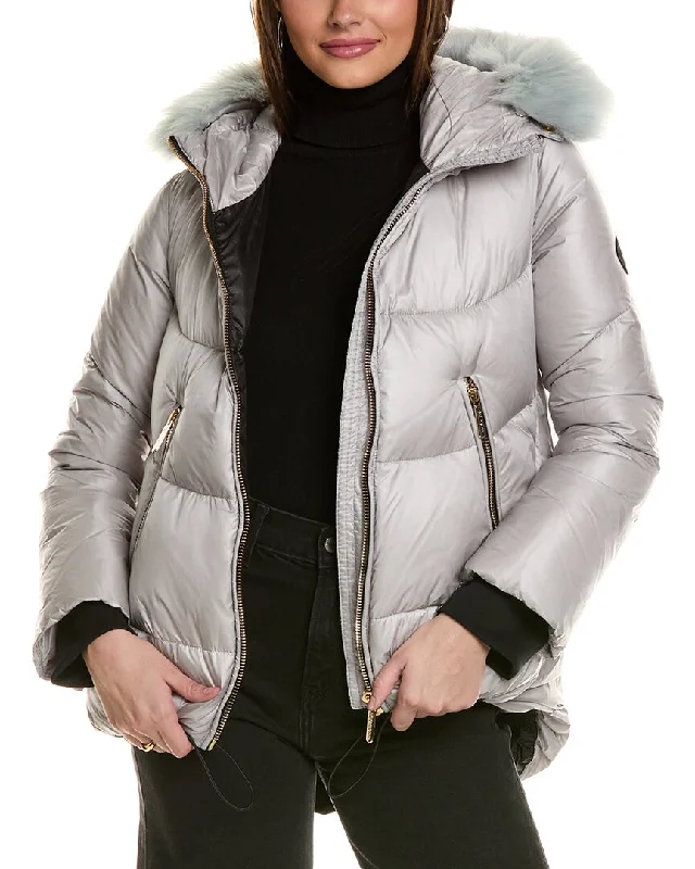 women's teddy bear coat -GORSKI Apres-Ski Jacket