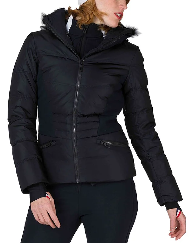 versatile trench coat for ladies -Rossignol Ruby Merino Down Jacket