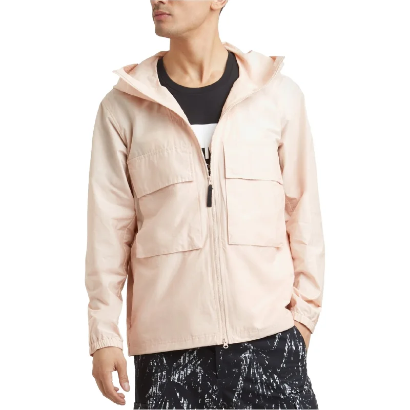 women's waterproof raincoat -Kenneth Cole Womens Hooded Windbreaker Jacket