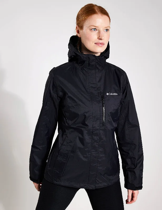 women's outdoor fleece jacket -Pouring Adventure II Jacket - Black