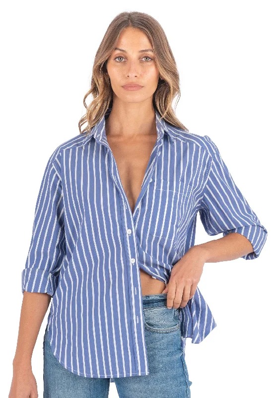 Dark Blue Stripes