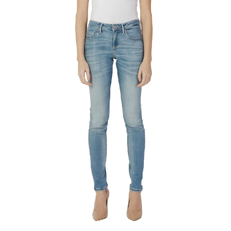 loose cargo-style jeans for ladies -Guess  Cotton Jeans & Women's Pant