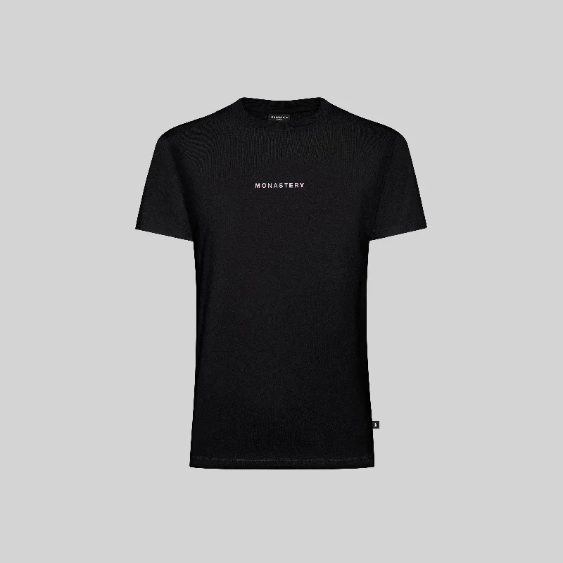 soft fabric short sleeve tops for women -HUAYRA T-SHIRT WOMEN BLACK