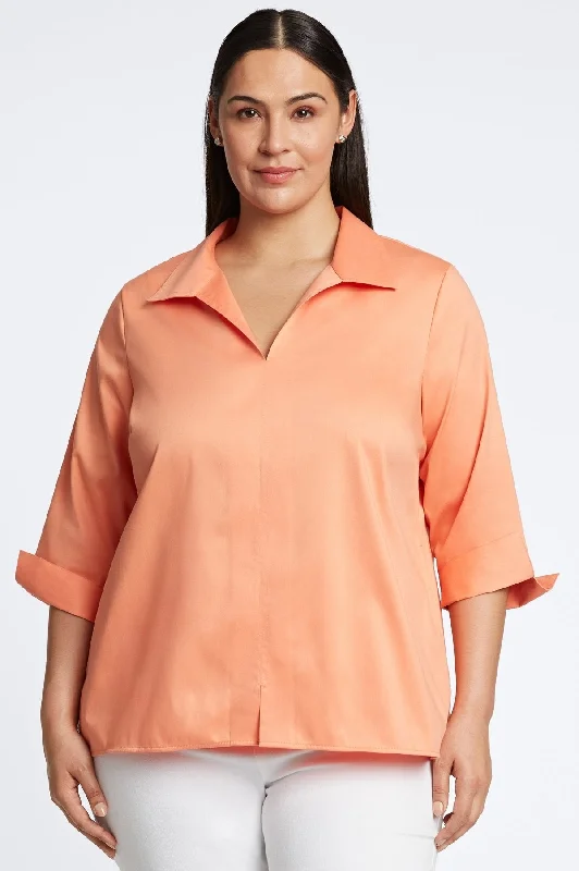 Melon Stretch Sateen