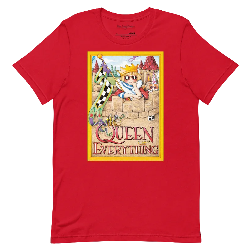 breathable moisture-wicking short sleeve shirts -Queen of Everything Unisex T-Shirt