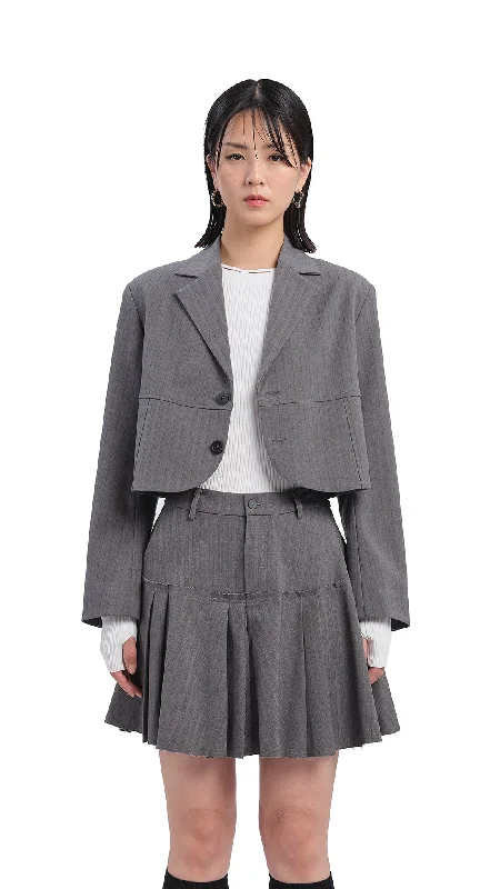 stylish women's blazer -Short Suit Jacket