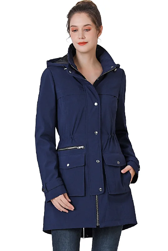 military-style coat for women -BGSD Women Amelia Waterproof Hooded Parka Coat with Removable Liner