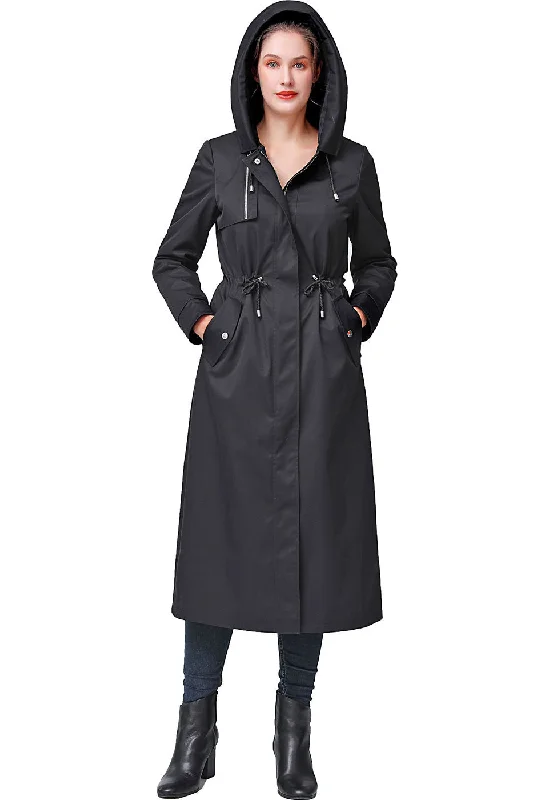 women's hooded winter jacket -BGSD Women Laney Waterproof Hooded Zip-Out Lined Long Parka